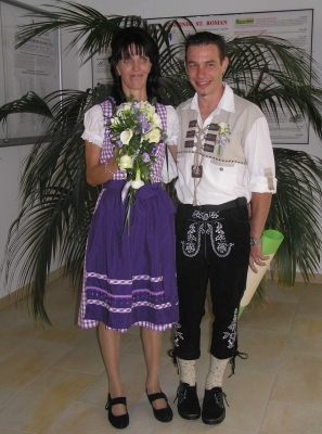 Hochzeitsfoto vom Brautpaar Lorenz