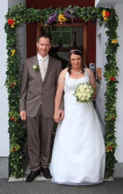 Hochzeitsfoto von Claudia Kößlinger und Christian Beham