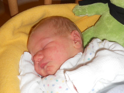 Foto vom Baby Fabian Höller